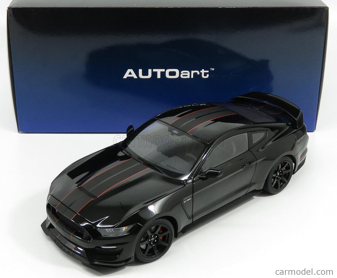 AUTOart 18 フォード シェルビー GT350R イエロー ブラック