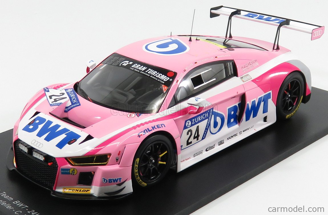 SPARK-MODEL 18SG030 Scale 1/18 | AUDI R8 LMS TEAM AUDI SPORT BWT N 24 ...