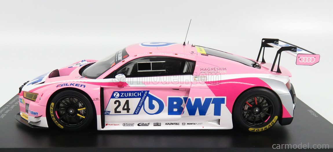SPARK-MODEL 18SG030 Scale 1/18 | AUDI R8 LMS TEAM AUDI SPORT BWT N 24 ...