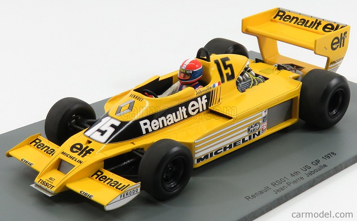 RENAULT - F1 RS01/1 N 15 USA GP 1978 J.P.JABOUILLE