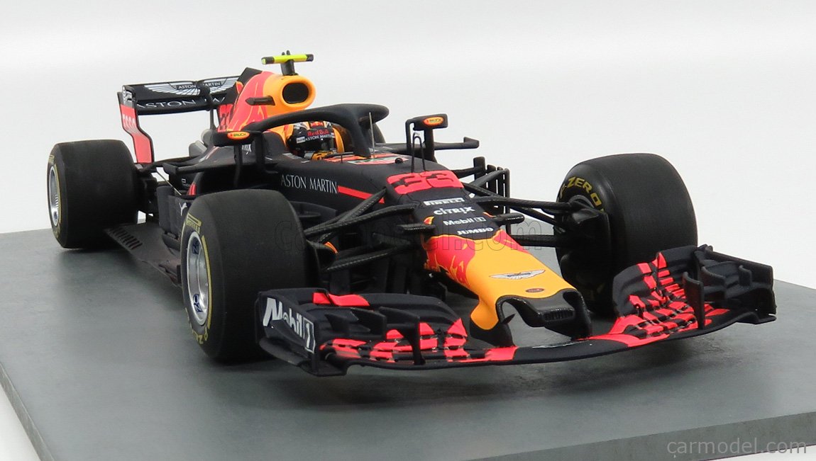 RED BULL - F1 RB14 TEAM ASTON MARTIN TAG HEUER N 33 WINNER AUSTRIAN GP 2018  M.VERSTAPPEN