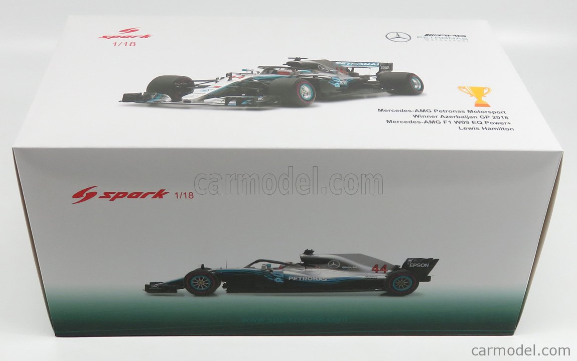 SPARK-MODEL 18S343 Scale 1/18 | MERCEDES GP F1 W09 EQ POWER TEAM
