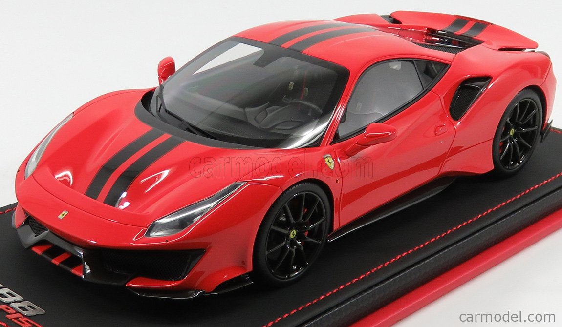 MR-MODELS FE025D Scale 1/18 | FERRARI 488 PISTA 2018 ROSSO SCUDERIA 332 ...