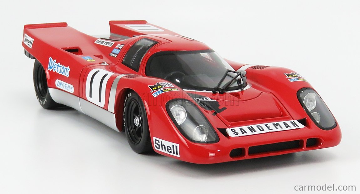 NOREV 187587 Scale 1/18 | PORSCHE 917K N 11 MAGNY COURS 1970 D.PIPER RED