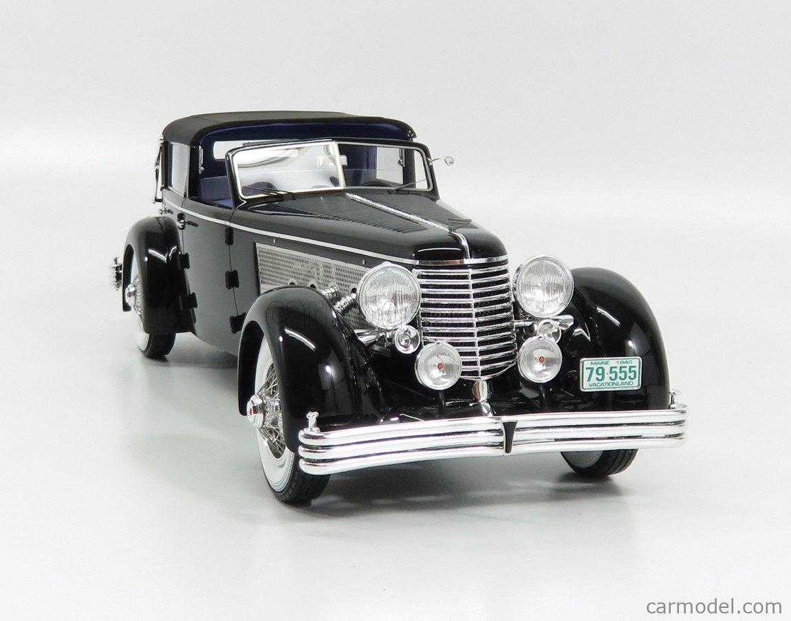 Esval 1/43 Duesenberg SJ Town Car By Rollson – Noire – Miniature Neuve