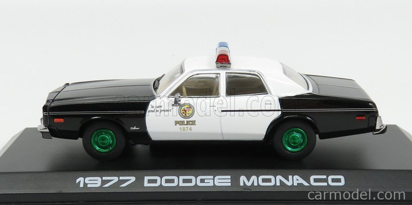 1977 Dodge Monaco Metropolitan Police The Terminator in 1:64 scale by Gre 1984 