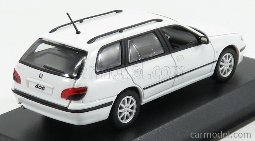 NOREV 474653 Scale 1/43 | PEUGEOT 406 BREAK 2003 BANQUISE WHITE