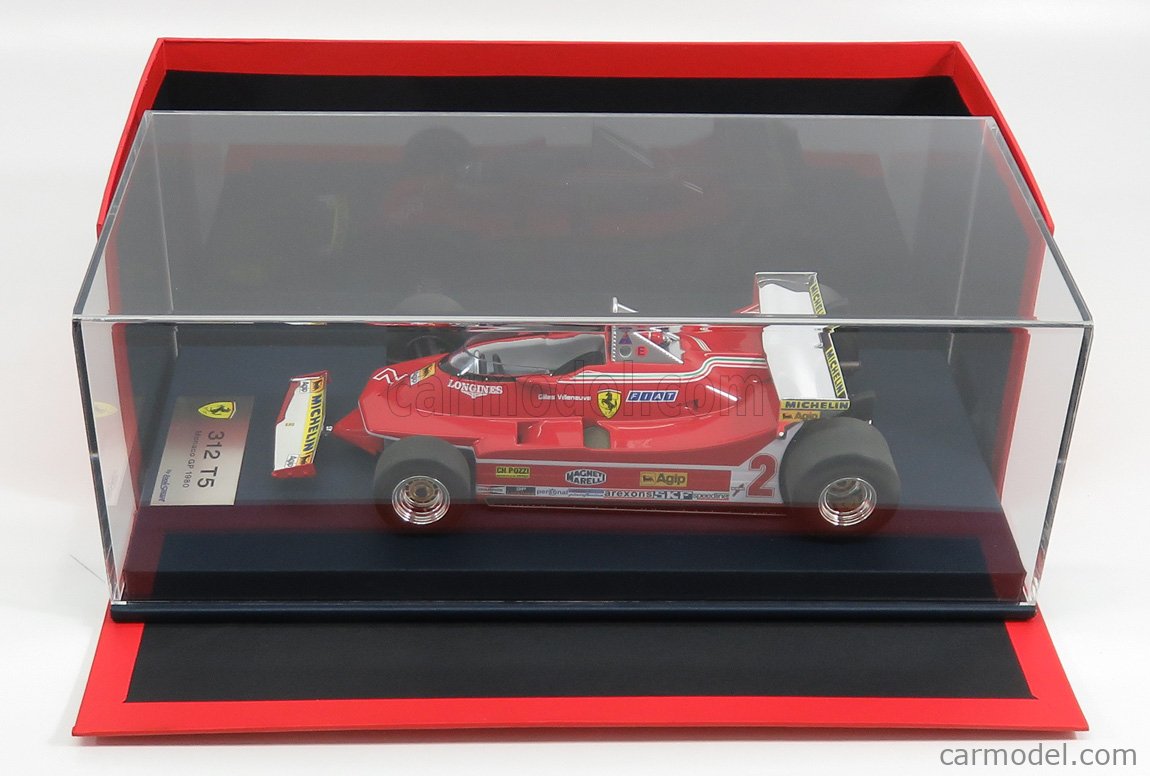 LOOKSMART LSF1H15B Scale 1/18 | FERRARI F1 312T5 N 2 5th MONACO GP 1980 ...