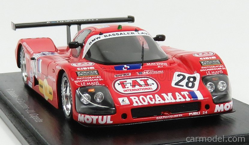 BIZARRE BZ482 Echelle 1/43 | SAUBER SHS C6 FORD BASF N 20 24h LE MANS