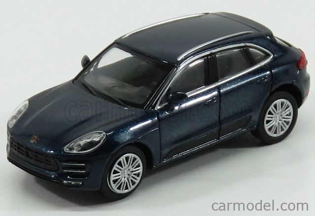 MINICHAMPS 870067004 Scale 1/87 | PORSCHE MACAN TURBO 2013 BLUE MET