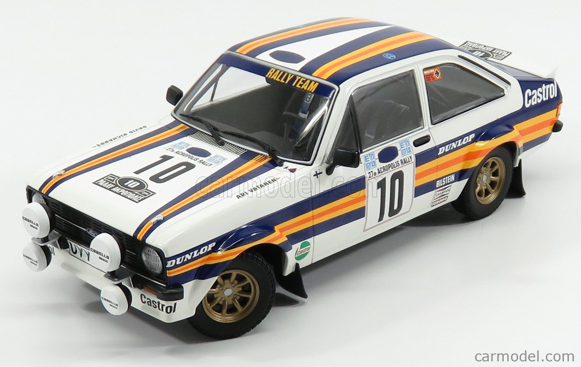 Miniature Minichamps 1/43 - Ford Escort II RS1800 - Rallye Acropolis 1978, Modèle De Collection