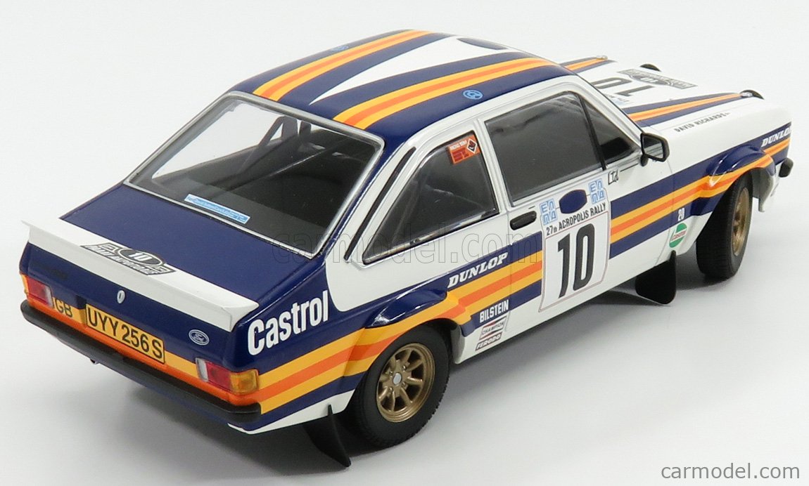 MINICHAMPS 155808710 Scale 1/18 | FORD ENGLAND ESCORT MKII RS1800 N 10 ...