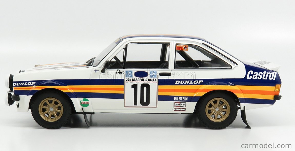 MINICHAMPS 155808710 Scale 1/18 | FORD ENGLAND ESCORT MKII RS1800 N 10 ...