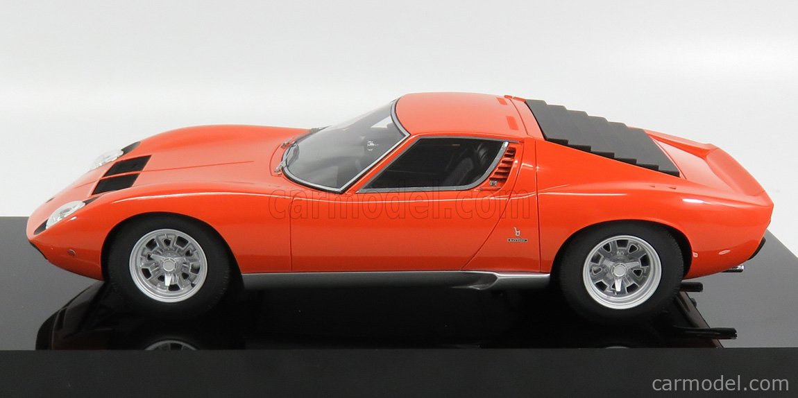 AMALGAM M6010 Scale 1/18 | LAMBORGHINI MIURA P400 SV 1971 ORANGE
