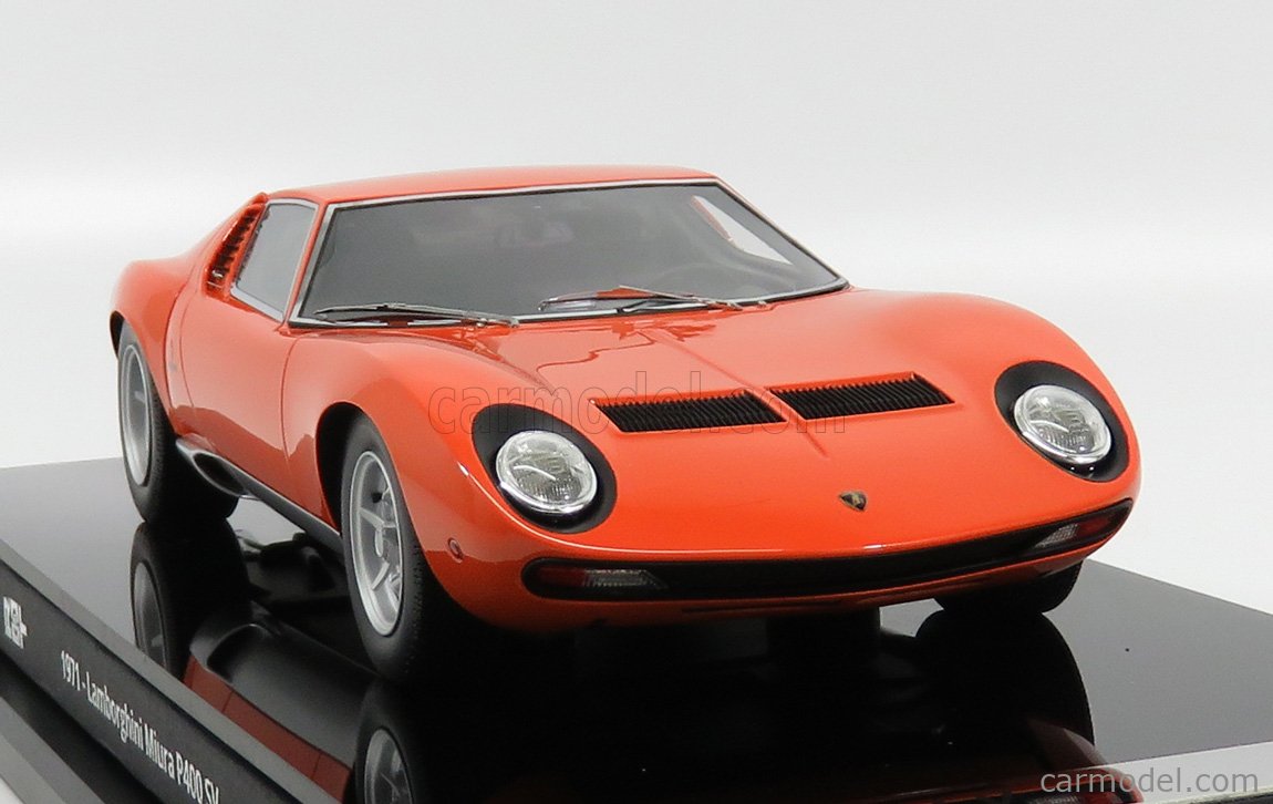 AMALGAM M6010 Scale 1/18 | LAMBORGHINI MIURA P400 SV 1971 ORANGE