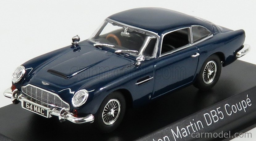 NOREV 270504 Scale 1/43 | ASTON MARTIN DB5 COUPE 1964 BLUE