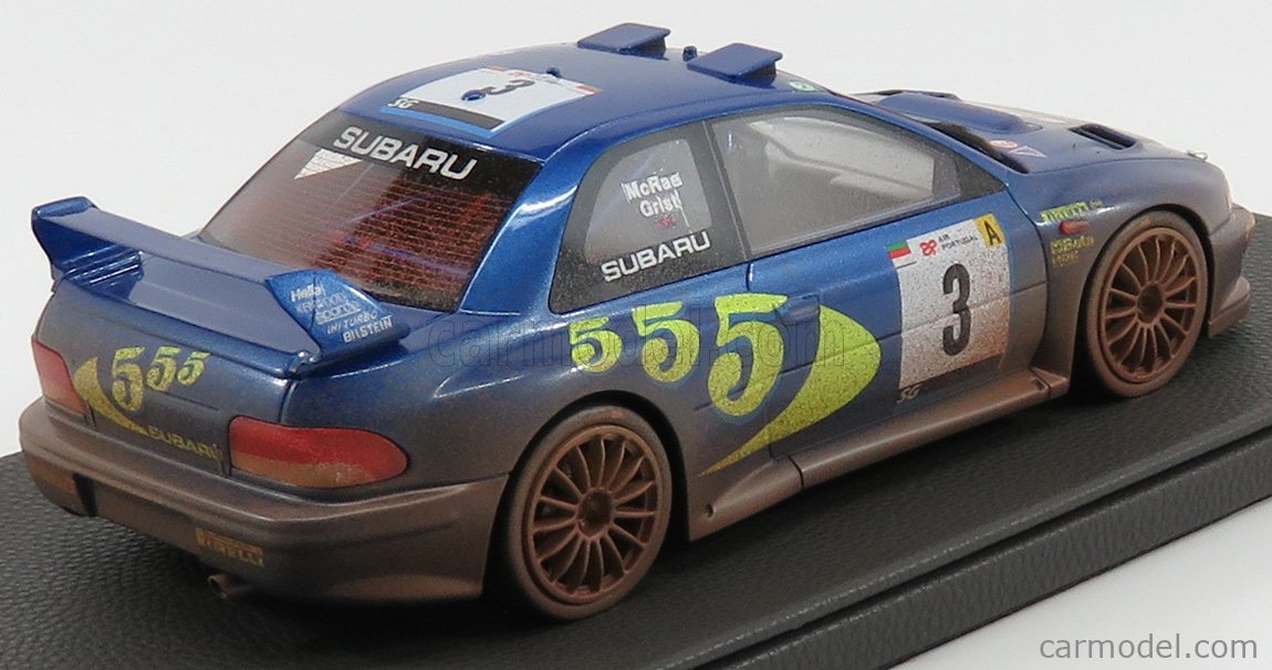 SUBARU - IMPREZA S4 WRC N 3 WINNER RALLY PORTUGAL DIRTY VERSION 1998  C.MCRAE - N.GRIST