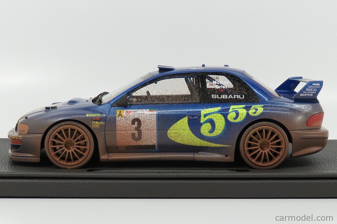 SUBARU - IMPREZA S4 WRC N 3 WINNER RALLY PORTUGAL DIRTY VERSION 1998  C.MCRAE - N.GRIST