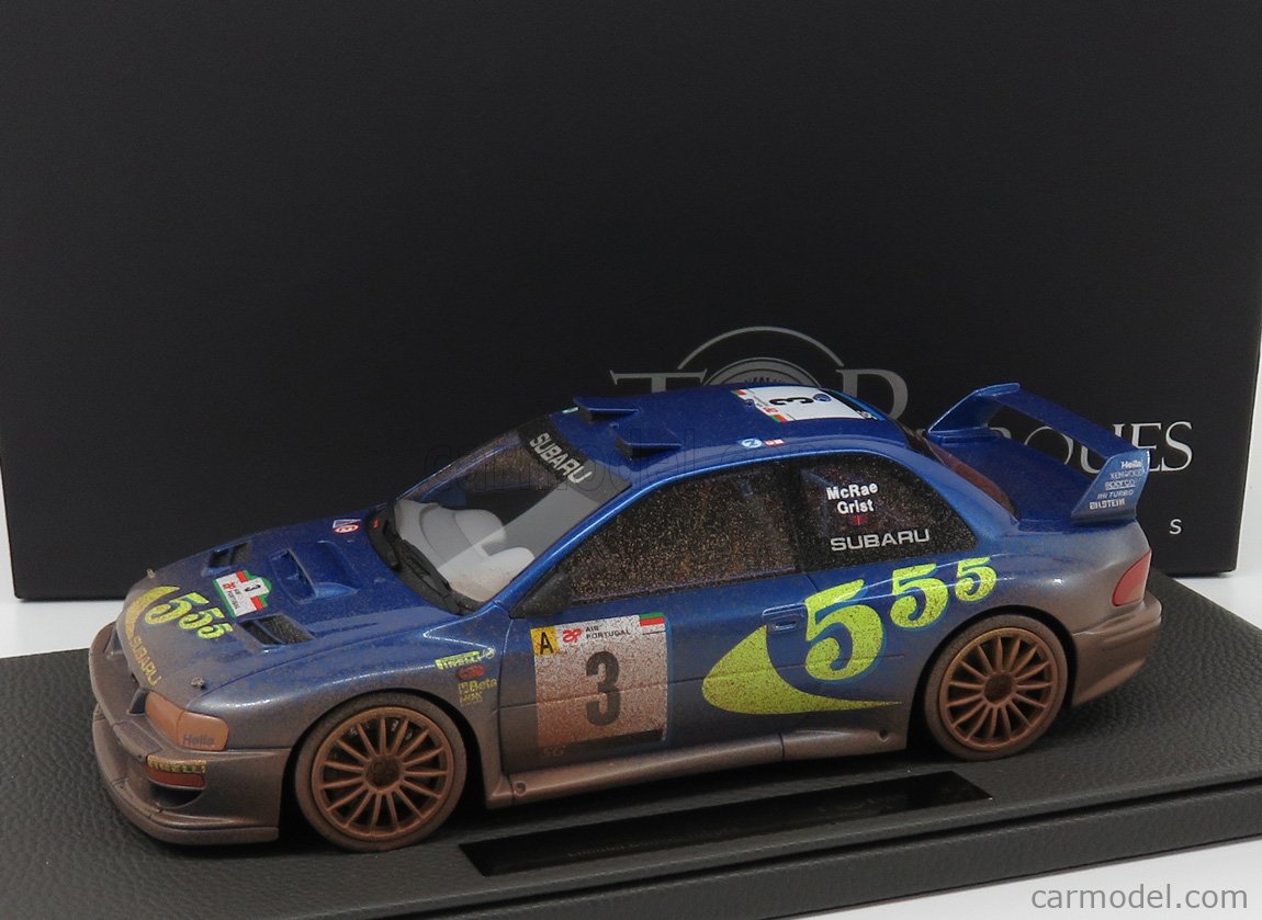 SUBARU - IMPREZA S4 WRC N 3 WINNER RALLY PORTUGAL DIRTY VERSION 1998  C.MCRAE - N.GRIST