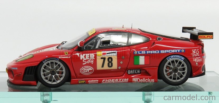 FERRARI - F430 GT2 4.0L V8 TEAM AF CORSE N 78 24h LE MANS 2008 T.BIAGI -  T.VILANDER - C.MONTANARI