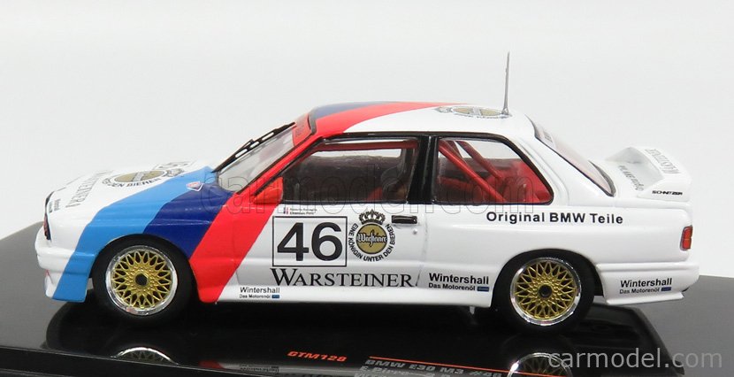 IXO-MODELS GTM128 Scale 1/43 | BMW 3-SERIES M3 E30 N 46 M-TEAM ...