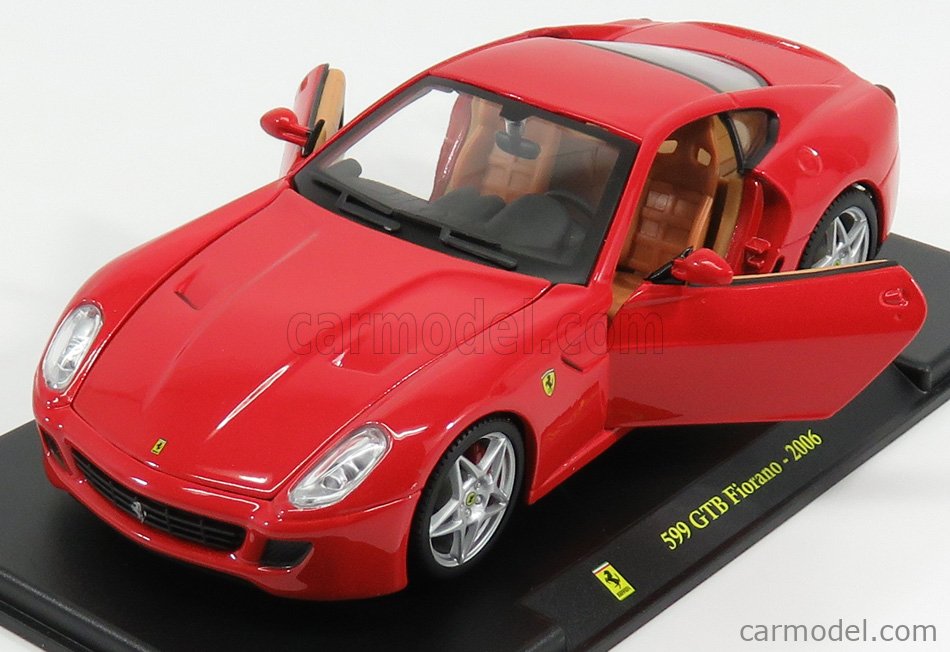 Ferrari 599 GTB Fiorano 2006 Rouge - 1/18 BBR-KYOSHO BBR1871A1 - Modèle Réduit