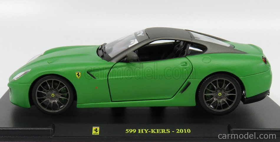 FERRARI - 599 GTB CONCEPT HYBRID HY-KERS 2010 - CON VETRINA - WITH SHOWCASE