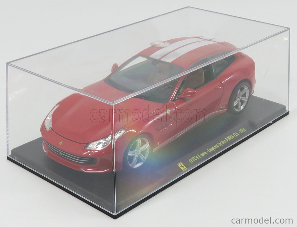 Ferrari GTC4 Lusso ミニカー 赤 フェラーリ GTC4 Lusso Rosso Corsa (朱赤) (ミニカー) - ホビー