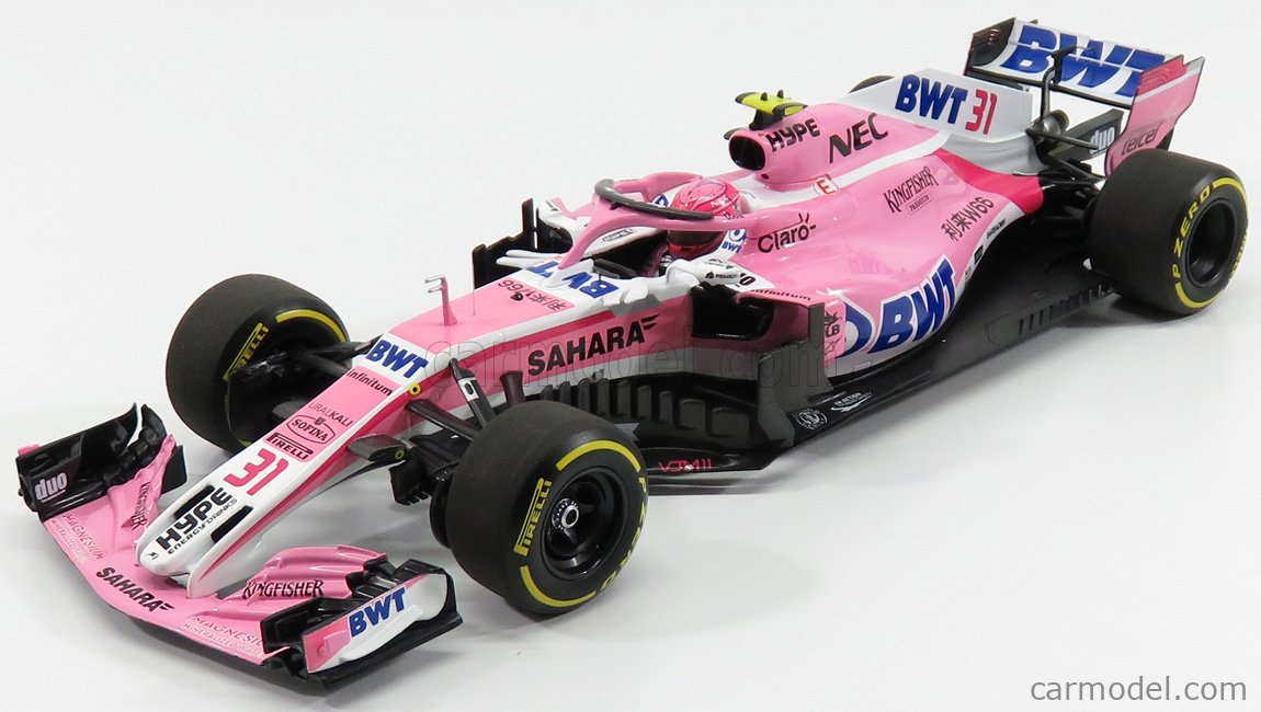 FORCE INDIA - F1 VJM11 MERCEDES TEAM SAHARA N 31 SEASON 2018 E.OCON