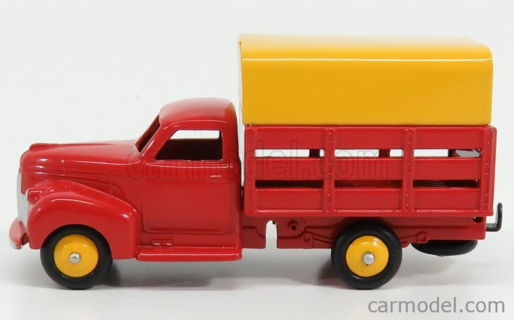 EDICOLA 25L Echelle 1/43  STUDEBAKER TRUCK TAPISSIERE PICK-UP CLOSED 2-ASSI 1960 RED YELLOW