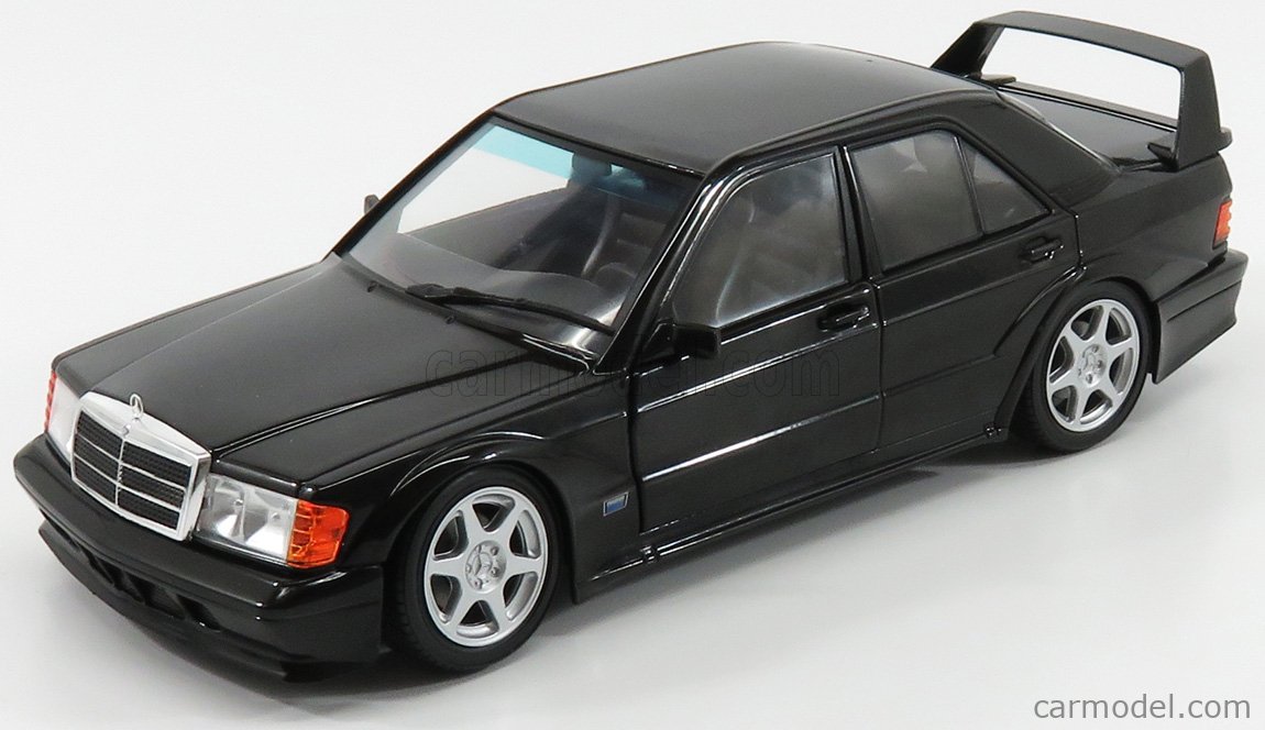 Solido Black 1:18 1990 Mercedes Benz 190E Evo 2 