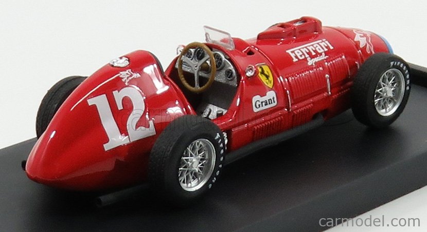 ミニカー　1/43 フェラーリ 375 1952年インディアナポリス A.Ascari #12 [R126B] Brumm 1:43 Alberto Ascari Ferrari 375 #12 Weltmeister