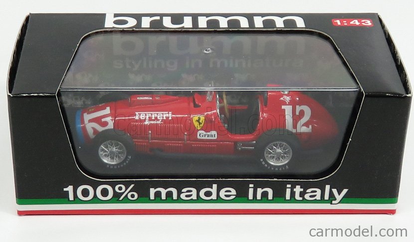 Brumm R126 Ferrari 375 F1 Indianapolis 1951 neuf en boite 1//43 MIB