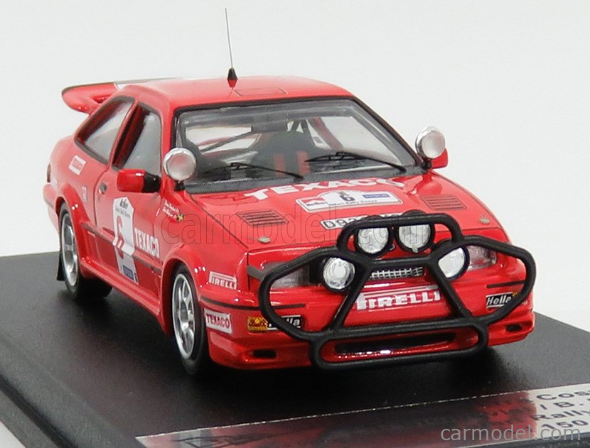 FORD SIERRA RS Cosworth #36 13Th Rac Rally 1987 Mellors White Trofeu
