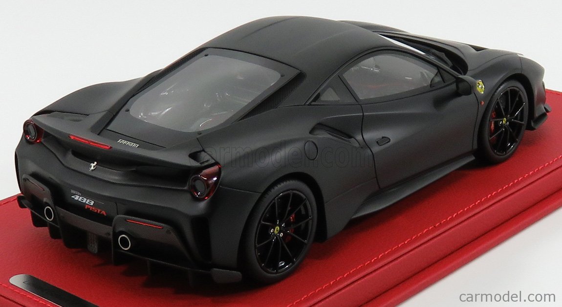 Miniature BBR 1/18 – Ferrari 488 Pista 2018 – Vert Métal – Édition Limitée 7/24 – P18145MGST