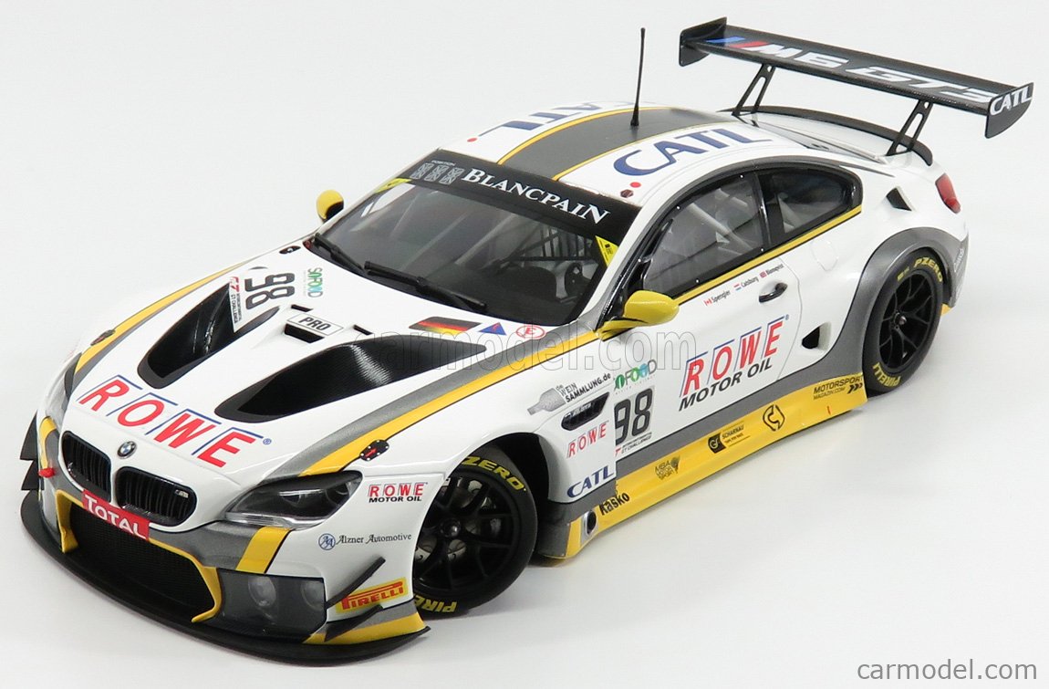 MINICHAMPS 155172688 Scale 1/18 | BMW 6-SERIES M6 GT3 TEAM ROWE RACING ...