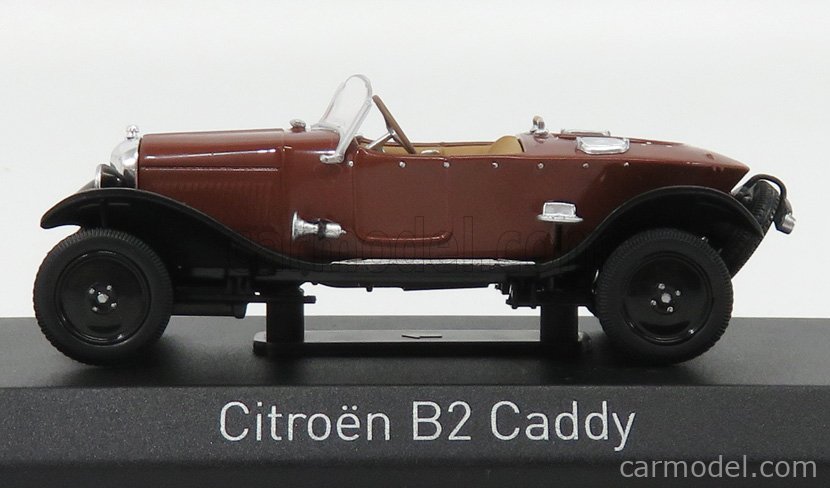 NOREV 153172 Scale 1/43 | CITROEN B2 CADDY CABRIOLET OPEN 1923 BROWN BLACK