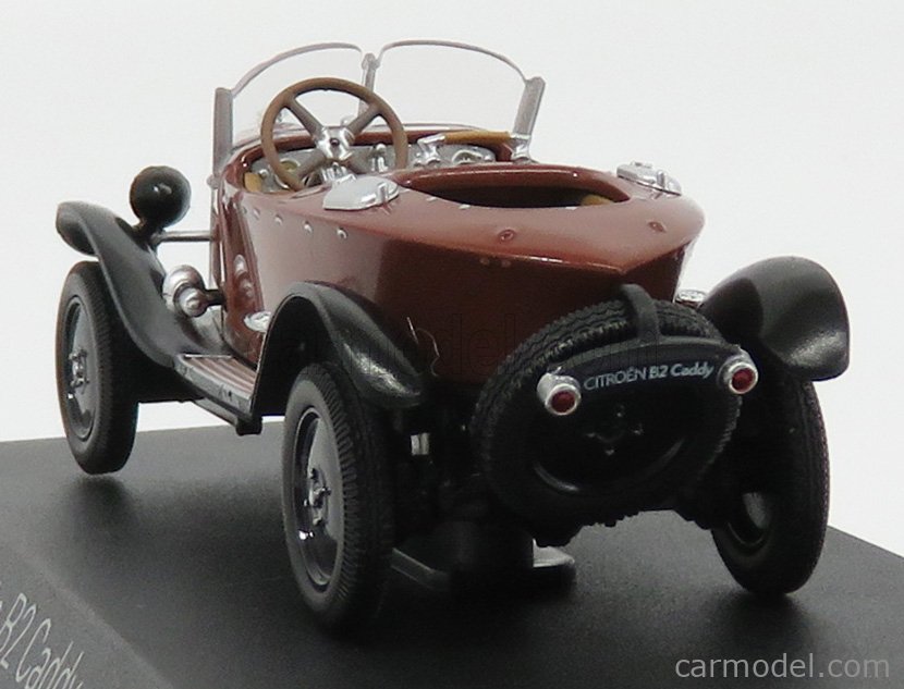 NOREV 153172 Scale 1/43 | CITROEN B2 CADDY CABRIOLET OPEN 1923 BROWN BLACK