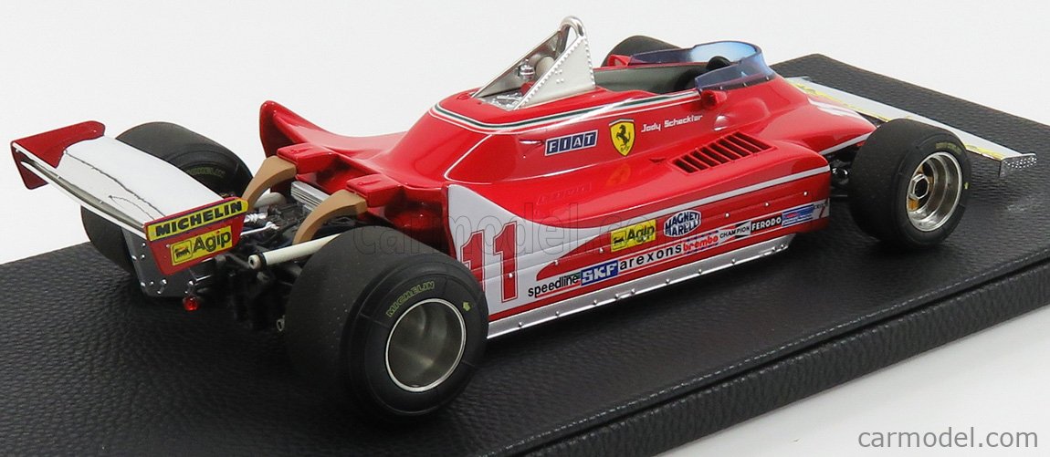 Gp Replicas Gp002f Scale 1 18 Ferrari F1 312t4 N 11 Gp Monza J Scheckter 1979 World Champion Red