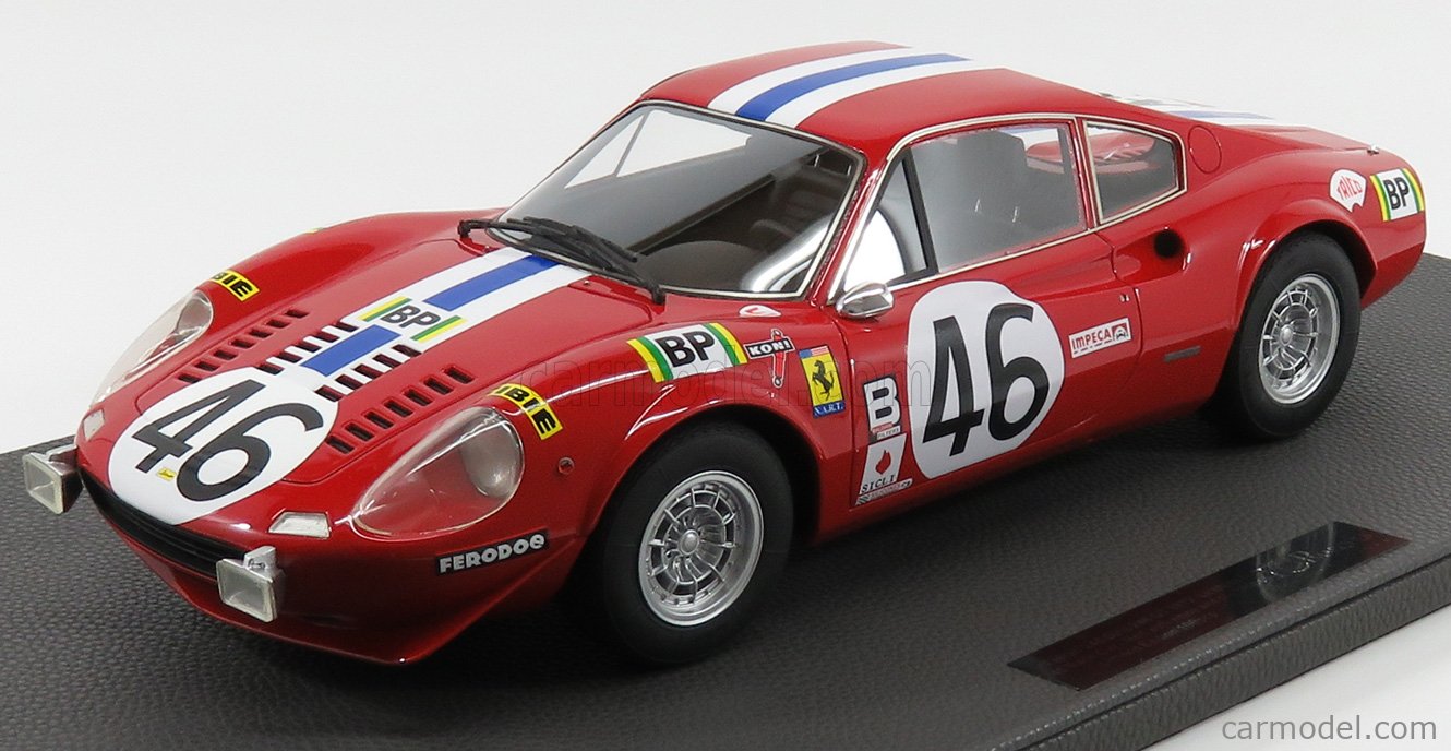 patrocinadores arco 1:32 decal estampados Ferrari prova Dino N.A.R.T 