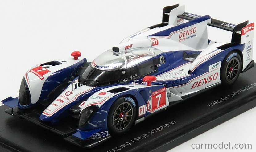 SPARK-MODEL SP015 Scale 1/43 | TOYOTA TS030 HYBRID TEAM TOYOTA