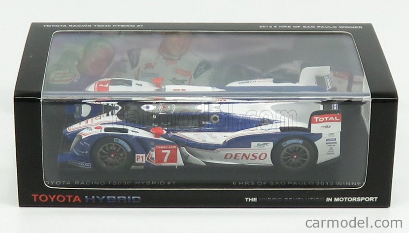 SPARK-MODEL SP015 Scale 1/43 | TOYOTA TS030 HYBRID TEAM TOYOTA