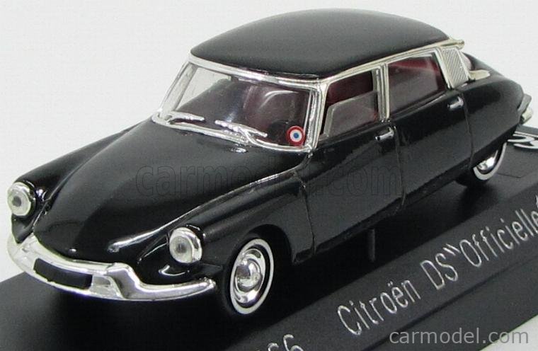 1/43 Scale model Citroen DS19 black 1956 
