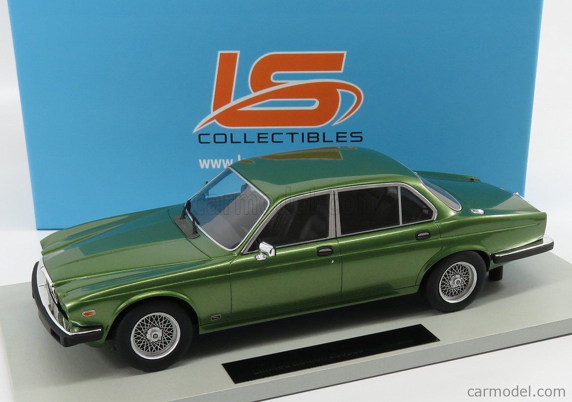 LS025J 1:18 LS Collectibles Jaguar XJ6 - rot met 1982 