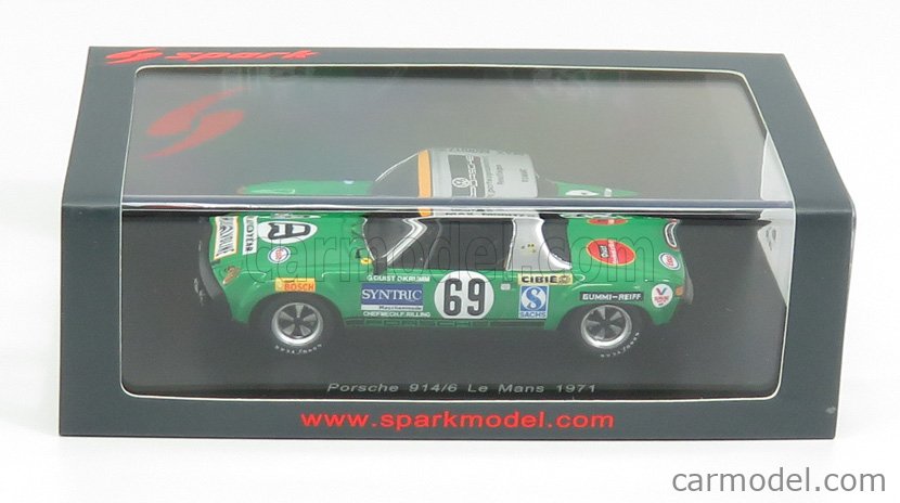 SPARK-MODEL S7508 Scale 1/43 | PORSCHE 914/6 GT 1991cc TEAM