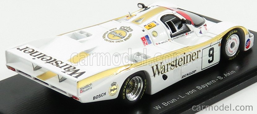SPARK-MODEL S7504 Scale 1/43 | PORSCHE 956 2.6L TWIN TURBO