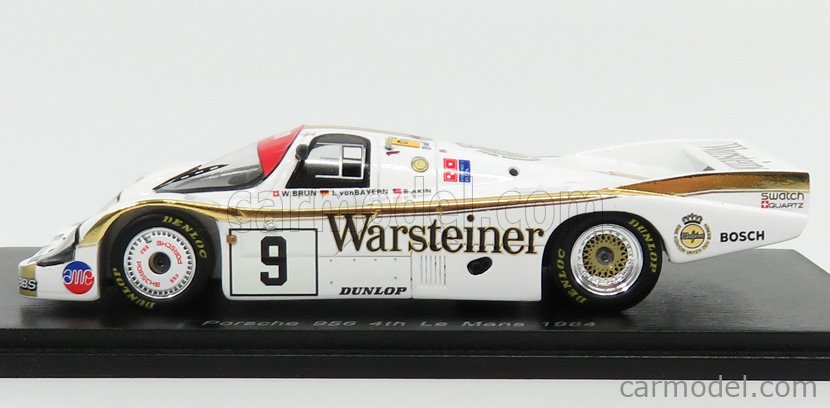 SPARK-MODEL S7504 Scale 1/43 | PORSCHE 956 2.6L TWIN TURBO