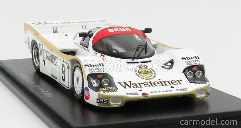 Spark 1:43 Porsche 956 #14 9th 24h LeMans 1986 Baldi / Cobb