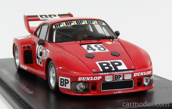 Spark 1/43 Porsche 934/5 #49 – 24h Le Mans 1977 – Chasseuil – Résine