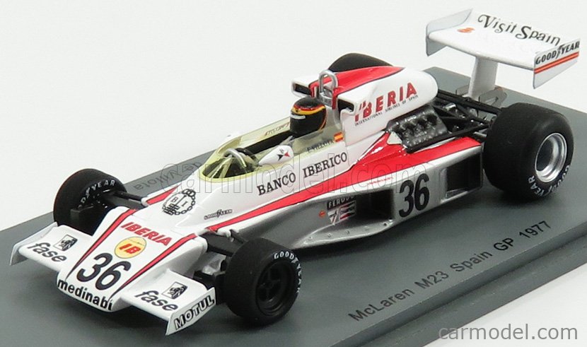 TYRRELL P34 GP D'ANGLETERRE 1976 SCHECKTER QUARTZO 4030 1:43 de ref